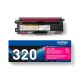 4. Brother TN-320M Toner Cartridge 1pc Original Magenta