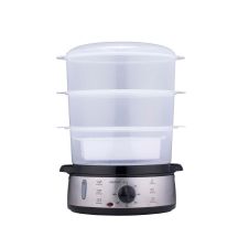 ALPINA 800W Electric Food Steamer, Silver