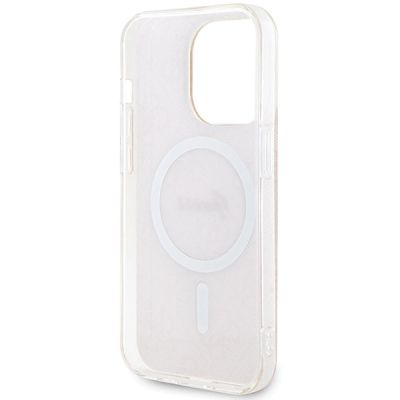 7. Guess IML 4G MagSafe case for iPhone 15 Pro - pink
