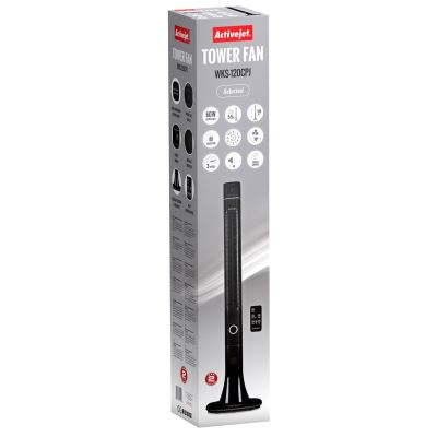 8. Activejet Selected WKS-120CPJ tower fan (black)