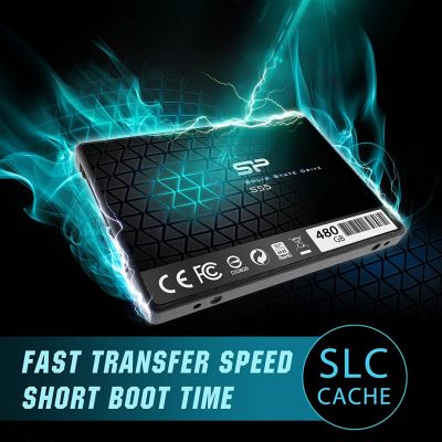 3. Silicon Power S55 SSD 480GB 2.5" SATA III 560/530 MB/s (SP480GBSS3S55S25)