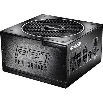 6. Asrock PRO-M1000G 1000W 80 PLUS Gold Power Supply