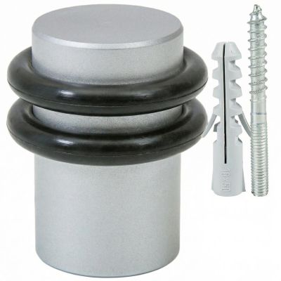 3. 25/40 mm Stainless Steel Satin Door Stopper, KOWALSKI