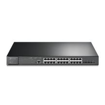 TP-Link JetStream TL-SG3428XMP Managed Network Switch L2+ Gigabit Ethernet (10/100/1000) PoE Support 1U Black