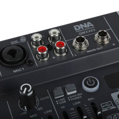 6. DNA QMX402 - Analog Mixer with Bluetooth