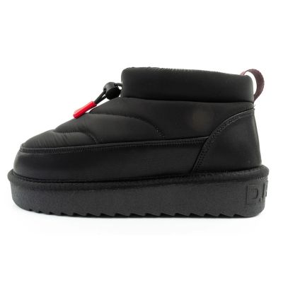 11. D.Franklin women's snow boots winter fashionable insulated ankle boots black