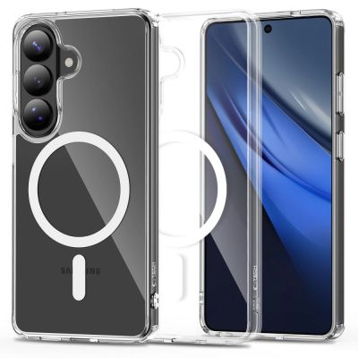 Tech-Protect FlexAir Hybrid MagSafe Case for Samsung Galaxy S26+ - Transparent