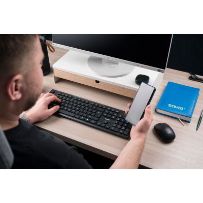 17. SAVIO WIRELESS KEYBOARD KB-02