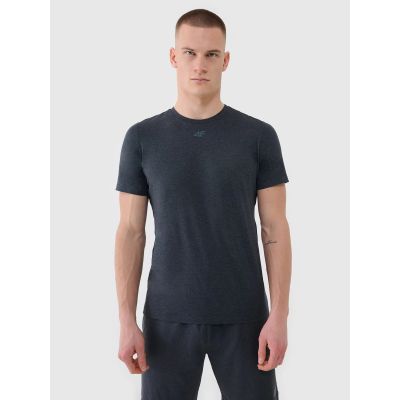 Men's quick-drying training T-shirt 4F 4FWMM00TFTSM1831-22M