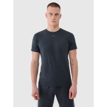 Men's quick-drying training T-shirt 4F 4FWMM00TFTSM1831-22M
