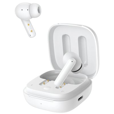 3. QCY T13 In-Ear Headphones with ANC IPX5 Bluetooth 5.3 - White