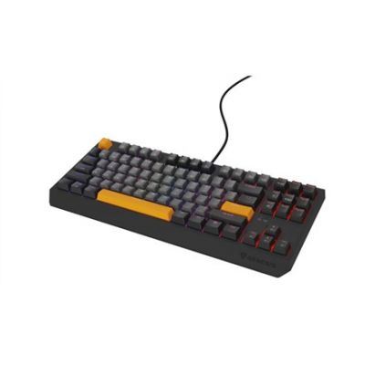 20. GENESIS Thor 230 TKL Gaming Keyboard USB + RF Wireless + Bluetooth QWERTY Black, Gray, Orange