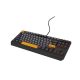 20. GENESIS Thor 230 TKL Gaming Keyboard USB + RF Wireless + Bluetooth QWERTY Black, Gray, Orange