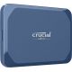 Crucial X10 2TB USB Type-C USB 3.2 Gen 2x2 Blue