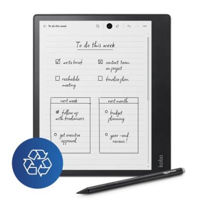 Kobo Elipsa 2E 10.3" 32GB Wi-Fi Black Ebook Reader