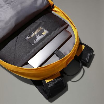 7. The North Face Borealis Classic Backpack Black, Orange Nylon