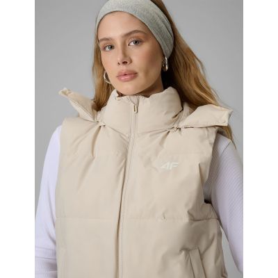 4. Women's synthetic-filled vest 4F 4FRSS26TVJAF415-83S
