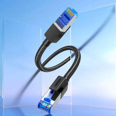 15. Ugreen NW153 Ethernet RJ45 Cat8 Cable Copper Core 1.5m - Black