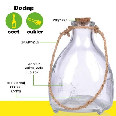 12. GLASS WASP TRAP 2 PCS KINZO