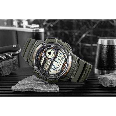 6. Men's Watch CASIO AE-1000W-3AVDF + BOX