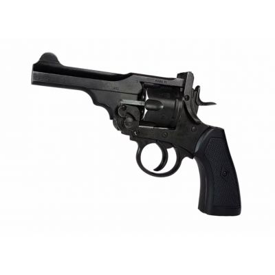 5. WEBLEY MKVI .455 Police revolver, cal. 5.5 mm, Diabolo, 6-shot cartridges, 4" barrel, CO2 Battlefield Ekp do17J