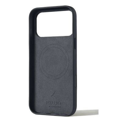 2. Mujjo Leather Case - leather case for iPhone 17 Pro Max compatible with MagSafe (basalt)