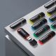 5. Intenso 3511561 USB Flash Drive 8GB USB Type-A 2.0 Black, Red, Green, Transparent, Yellow, Blue