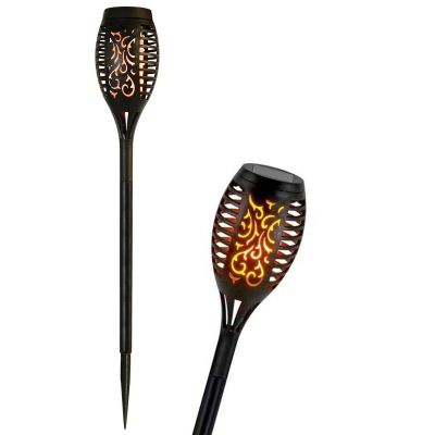 9. TORCH SOLAR LAMP DANCING FLAMES 12 LED SMD 7x7x50CM