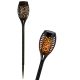 9. TORCH SOLAR LAMP DANCING FLAMES 12 LED SMD 7x7x50CM