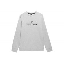 Sweatshirt 4F M 4FSS23TSWSM349 cool light gray melange