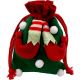 5. CHRISTMAS GIFT BAG 20x15CM ELF LEGS