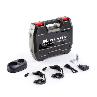 7. Midland XT50 Adventure walkie-talkie 24 channels 446.00625 - 446.09375 MHz Black, Gray