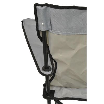 4. FOLDING CAMPING CHAIR 50X50X80CM GRAY