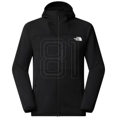 The North Face M Meteora FZ Fleece Jackets NF0A8E1KJK31 Black L