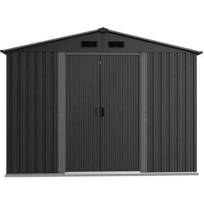 METAL GARDEN TOOL HOUSE 205X257X202CM