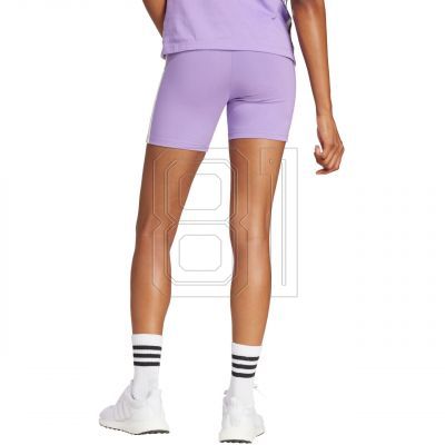 3. adidas Essentials 3-Stripes High Waisted Biker Shorts W JD0914