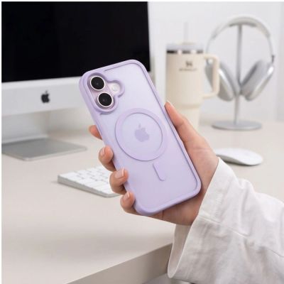 8. Tech-Protect BasicMag MagSafe iPhone 17 Case - Matte Lilac