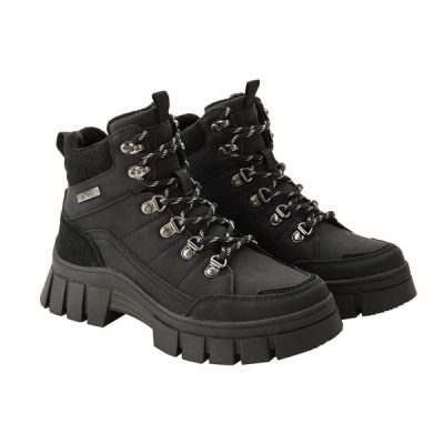 5. Lee Cooper women's winter boots black insulated ankle boots