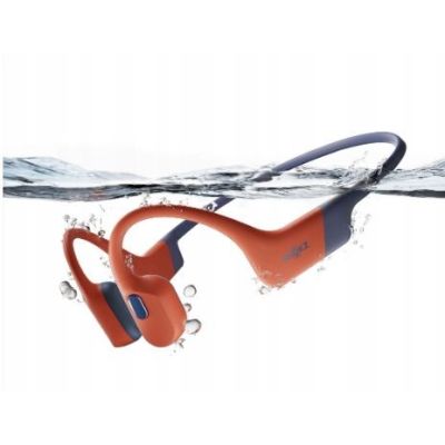 7. Shokz OpenSwim Pro Red Bone Conduction Wireless Headphones