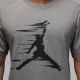 2. Men's Air Jordan MVP Jumpman Crew T-shirt Gray - FZ1919-091