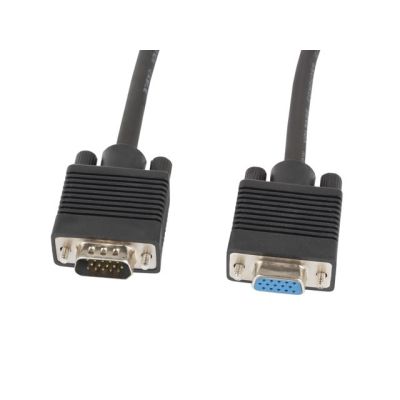 5. Lanberg CA-VGAC-10CC-0018-B+ cable (D-Sub (VGA) M - D-Sub (VGA) F; 1.8m; black)