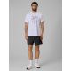 5. Men's regular printed T-shirt 4F 4FRSS26TTSHM4039-10S