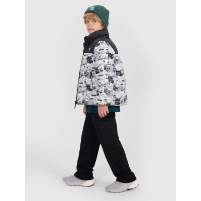 8. Boy's down jacket with synthetic filling 4F 4FJRAW25TDJAM0749-10A