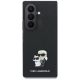 2. Karl Lagerfeld Saffiano Karl&Choupette Pin Case for Samsung Galaxy Z Fold 8 Ultra - Black