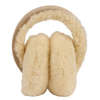 EMU Australia Angahook Teddy Earmuffs W7023-SAND Beige One size