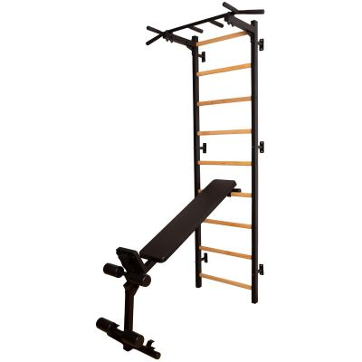 57. GYMNASTIC LADDER WITH A HAND BAR AND A BENCH KIT 723B