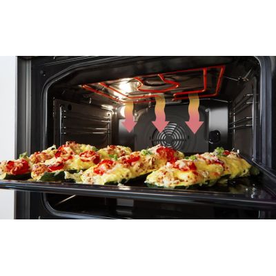 22. GORENJE GECS6B70CLI Retro electric cooker 60 cm | ExtraSteam | AirFry | FrozenBake | cream
