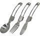 3. TINKER 3-in-1 Folding Travel Cutlery Set with STAMINA Case