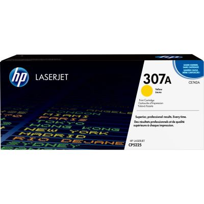 2. HP 307A original yellow LaserJet toner cartridge