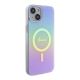 4. Guess IML Iridescent MagSafe case for iPhone 15 Plus - purple
